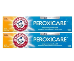 Arm & Hammer Peroxicare Toothpaste Clean Mint Fluoride Toothpaste 2 Pack - $14.24