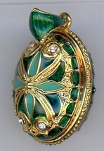 Russische Kunst Anhänger Mit Grün Und Gold Mit / Elaberate Design Mit Kr... - $1,003.28 MXN