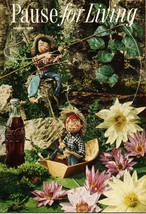 Coca Cola Pause for Living Magazine Summer 1958 Easy to Do Flower Arranging - $131.20 MXN
