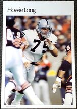 pp Oakland Raiders NFL Metal Sign Howie Long 12x8in Football Poster - $34.67 CAD