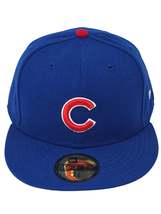 Chicago Cubs New Era 59FIFTY Fitted Hat Authentic Collection - £33.19 GBP+