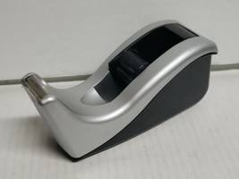 Scotch C60 Desktop Tape Dispenser, Silvertech Two-Tone 1 Pack, Black/Silver - $4.25