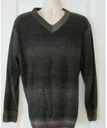 Geoffrey Beene Vneck Long Slv Sweater Coffee or PIne Men&#39;s Sz XL-XXL NWT... - $467.77 MXN