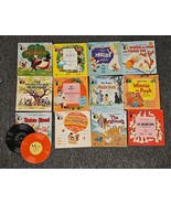 VTG Walt Disney See Hear Read Book and Record Disneyland Story 33 RPM Lo... - $79.17