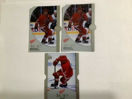 1997-98 Upper Deck Ice Lethal Lines LOT - #2-LA Shanahan - #L6-B Larionov - £3.99 GBP