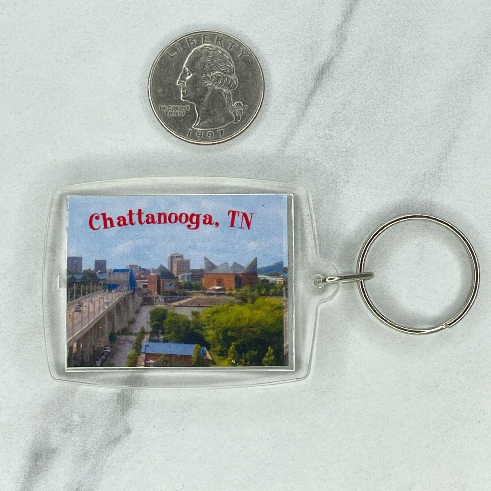 Primary image for Chattanooga TN Tennessee Double Sided Photo Keychain Keyring