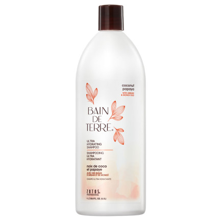 Bain de Terre Papaya & Coconut Ultra Hydrating Shampoo Liter - $29.00