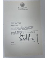Jerry Brown Signed Autographed Letter on State of California Letterhead - £39.10 GBP