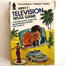 Hoyle Television Trivia Card Game Deck Vintage Series 2 Professor Hoyle 1984 E7 - £7.11 GBP