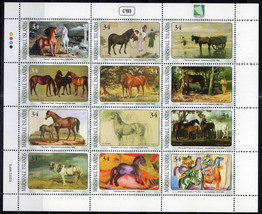 ZAYIX Marshall Islands 799 MNH Paintings Horses Pets Farm Animals 092723SL06M - £5.95 GBP