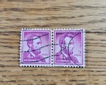 US Stamp Abraham Lincoln 4c Lot of 2 Used - $1.23