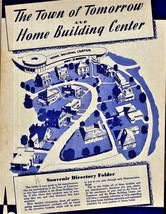 The Town of Tomorrow Home Building Center -1940  New York World&#39;s Fair 1... - $7.75