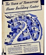 The Town of Tomorrow Home Building Center -1940  New York World&#39;s Fair 1... - €6,51 EUR