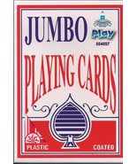 Jumbo Playing Card Deck Standard Deck Larger Size Bigger Numbers New - $16.97 CAD