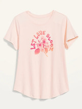 Old Navy Women&#39;s EveryWear Graphic Short-Sleeve Tee Plus Size 1X  NEW W TAG - £14.46 GBP