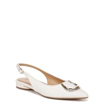 Naturalizer Womens Bixby Pointed Toe Slingback Flat Warm White Size 7.5 M - $458.65 MXN