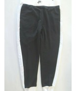 Nike Women Air BB Jogger Pants - CV8573 - Black White 010 - Size L - NWT - £29.88 GBP