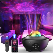 Star Projector,Galaxy Light Projector With Remote,Bluetooth Speaker,15 White Noi - $44.99