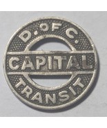 D. of C. Capital Transit One Fare Transit Token - $2.05 CAD