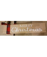 Ashland  Christmas Table, shelf Decor Winter Holiday Wooden Sign - $20.17 CAD