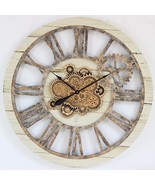 AMERICA LINE WALL CLOCK ROUND 36 INCH DESERT BEIGE - $471.70 CAD