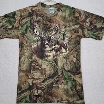 Advantage Timber Mens Camo T Shirt Size Medium Camouflage Short Sleeve S... - $14.87