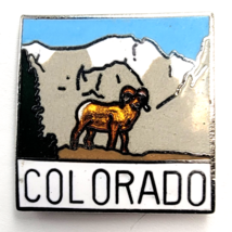 Colorado Bighorn Sheep Rocky Mountain Wildlife Animal Travel Souvenir En... - $9.99