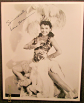 LENA HORNE:SINGER (ORIG,HAND SIGN AUTOGRAPH PHOTO) CLASSIC) - €254,81 EUR
