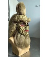 Latex Mask, Realistic Mask, Grinch Halloween Mask, Full Head Latex Mask - $99.99