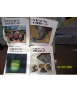 LOT OF {4} 1950&#39;S magazines {scientific american} - £10.16 GBP