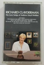 Richard Clayderman The Love Songs of Andrew Lloyd Webber Cassette Tape 1990 - £7.46 GBP