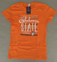 Oklahoma State Cowboys Women&#39;s Pattern Lines Favorite Short sleeve T-Shirt Sz XL - £9.49 GBP