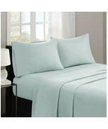 Madison Park 3M Microcell King 4-Pc Sheet Set -Sea Foam T4102066 - £26.98 GBP