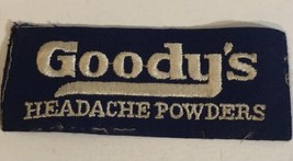 Vintage Goody’s Headache Powder Patch White And Blue Box4 - £3.10 GBP
