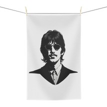 Ringo Starr Microfiber Tea Towel: Premium Beatles Collection, 16&quot;x25&quot;, Quick-Dry - £14.82 GBP