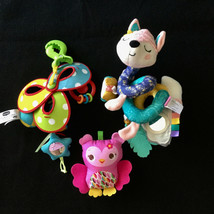 Infantino GaGa Spiral Car Seat Activity Toy Lot, Pack Go Mini Mobile &amp; P... - $35.91