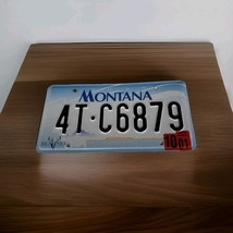 Montana Exp Tag Big Sky License Plate 4TC6879 Bull Skull Man Cave Pub Ga... - €20,74 EUR