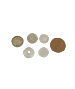 6 Coin Lot Various Countries China Italy Canada Singapore etc Vintage - €6,16 EUR