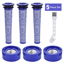 6 Pack Filter Replacement For Dyson V7 V8 Animal And V8 Absolute Cordless Vacuum - £22.37 GBP