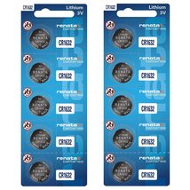 Renata CR1632 Batteries - 3V Lithium Coin Cell 1632 Battery (100 Count) - £3.91 GBP+