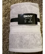 Hand Towels DKNY Bathroom Set of 2 Light Lavender Super Soft Oeko-Tex - £18.73 GBP