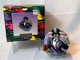 1998 Saturday Nite Trinket Box Grateful Dead Skeleton Roses Mouse Studios In Box - £46.89 GBP
