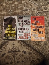 The Girl With The Dragon Tattoo Books 1-3 Trilogy by Stieg Larsson Pb Lot - $491.42 MXN