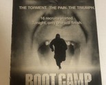 Boot Camp Reality Tv Guide Print Ad Final Episode Tpa16 - $5.93