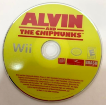 Alvin And The Chipmunks Nintendo Wii 2007 Video Game DISC ONLY adventure - £5.85 GBP
