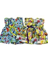 15&quot; Doll Dress outfits Flowers &amp; Animals Theme Homemade - $262.83 MXN