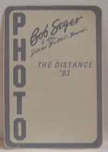 BOB SEGER &amp; THE SILVER BULLET BAND - VINTAGE ORIGINAL TOUR CLOTH BACKSTA... - £7.90 GBP