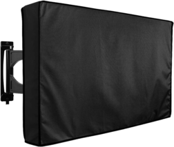 Outdoor TV Cover 52 to 55 Inches with Bottom Cover, Heavy Duty, Waterpro... - $52.46