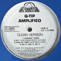 Q-TIP &quot;AMPLIFIED&quot; 1999 VINYL 2X LP PROMO ALBUM CLEAN ARLP-4622 ~RARE~ *S... - £56.55 GBP
