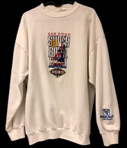 Vtg Mens L Sweatshirt Imperial Palace SUPER BOWL XXXII 1998 San Diego Ca... - $43.34